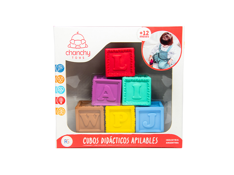 Apilables cubos en caja